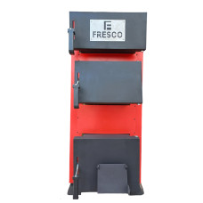 Твердопаливний котел Fresco Classic 24 кВт, опалення до 250м/кв (5 мм - сталь)