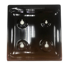 Стол газовой плиты GEFEST 49,7х52,3, эмалированный стол, коричневый
