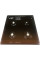 Стіл газової плити GEFEST 49,7х52,3 см, емальований стіл, коричневий