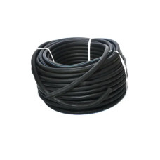Шланг - 14465 - Гнучкий газовий чорний гумовий для підключення 