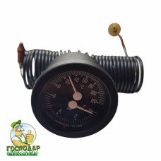 Термоманометр - 18361 - фронтальний Ф-51мм до електричного котла 